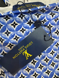 Traje de baño 2 piezas azul LV