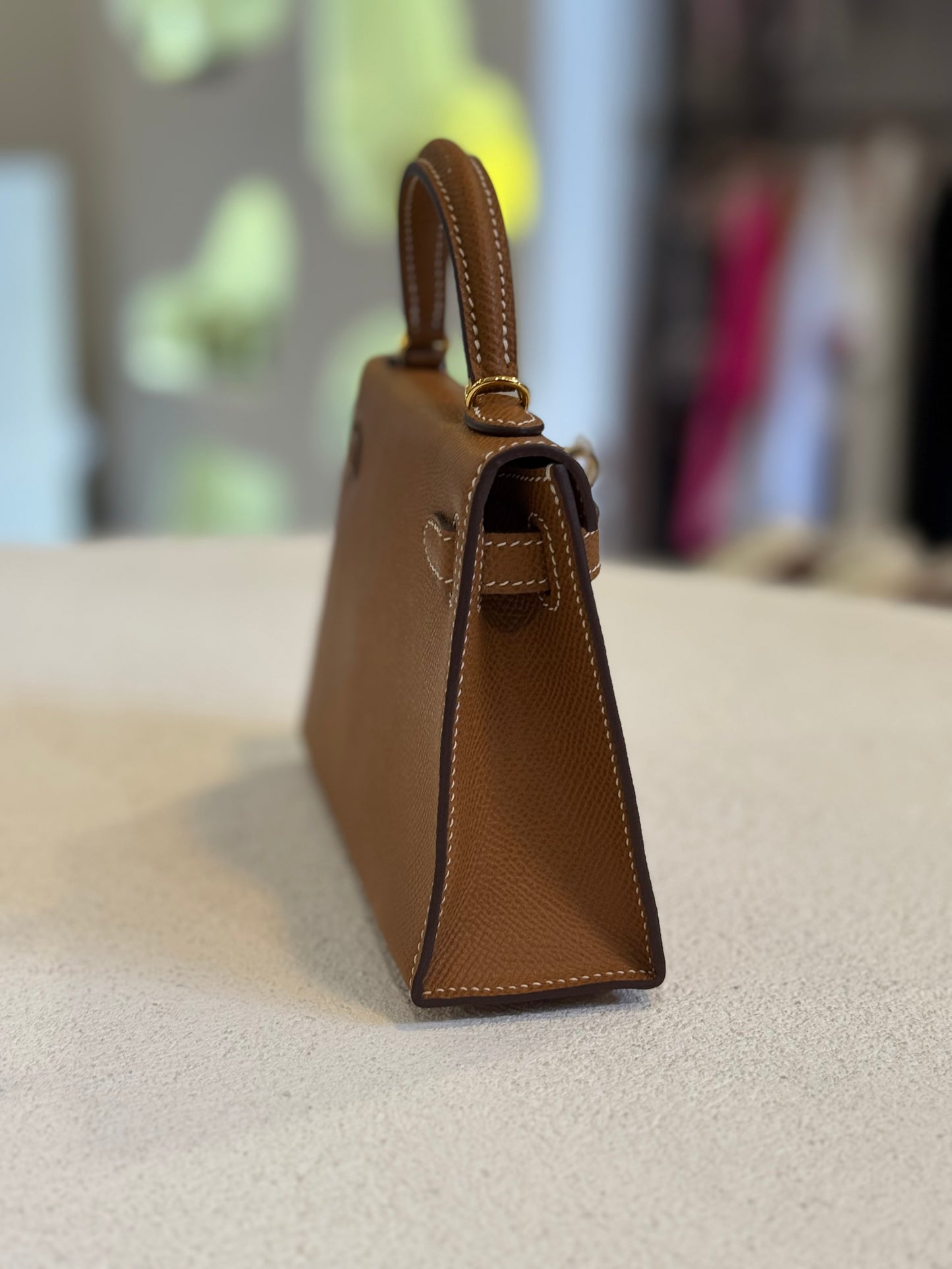 BOLSO CAFÉ KELLY MINI