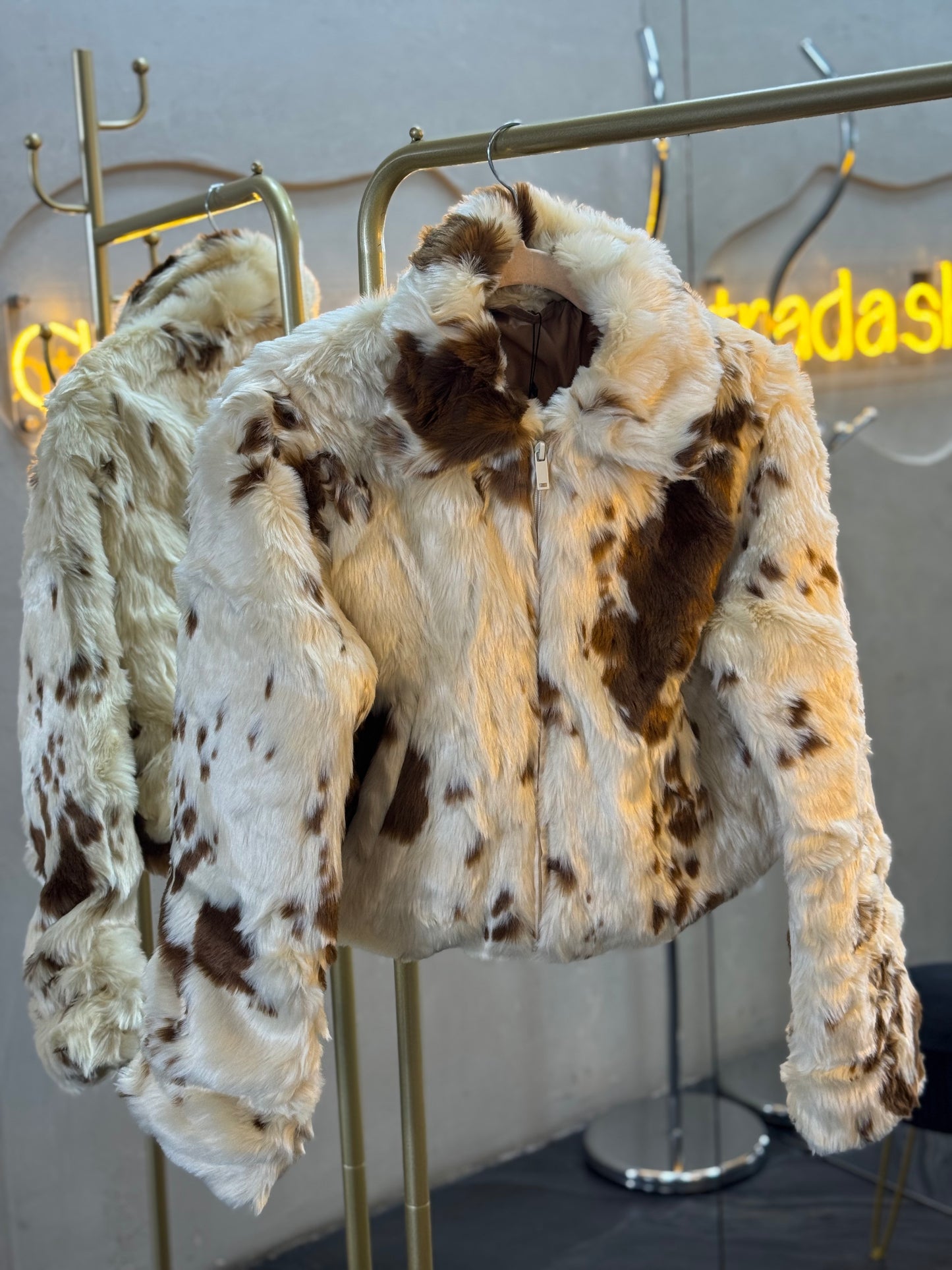 Blazer peluche café