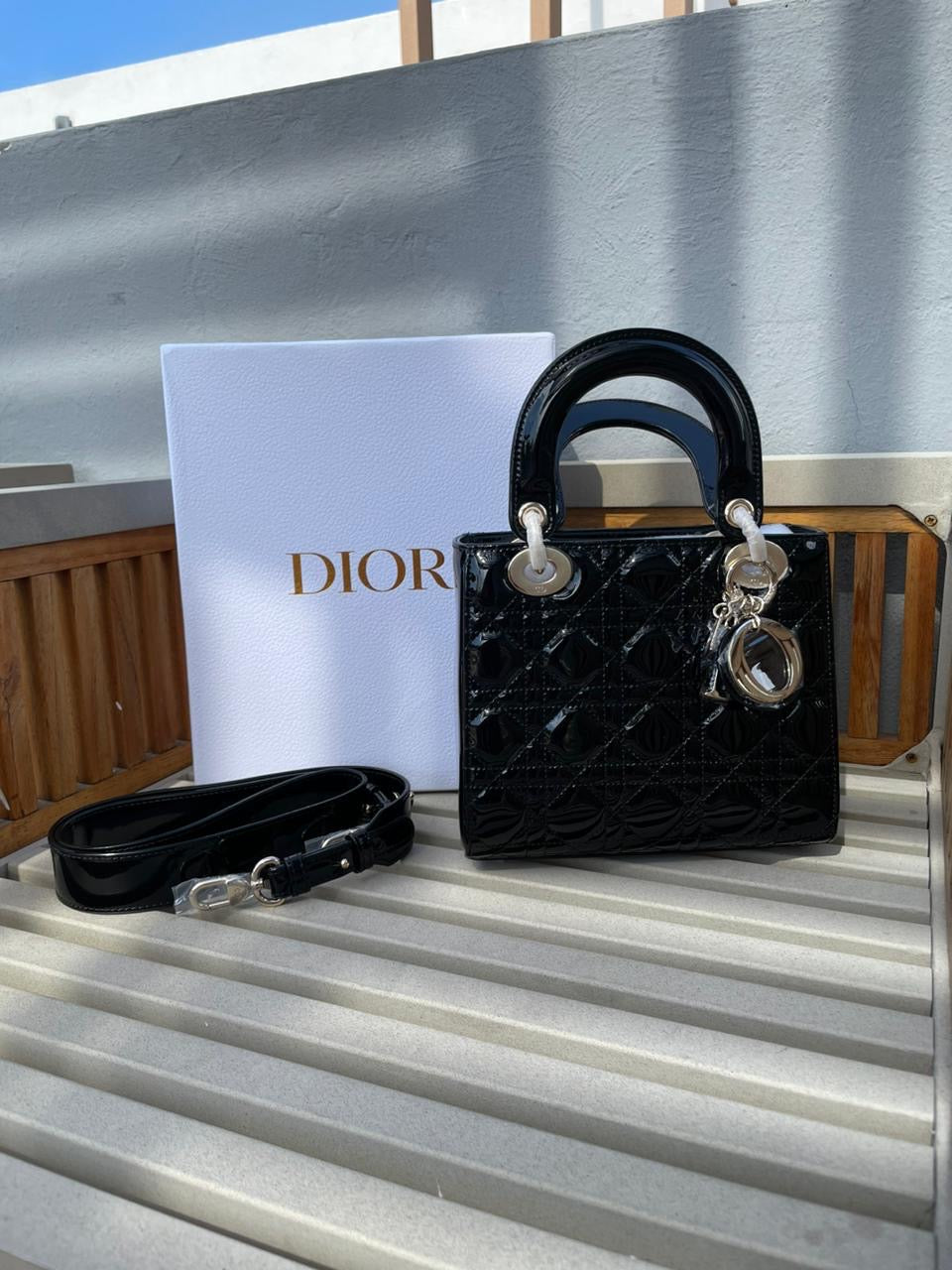 Bolsa lady Dior