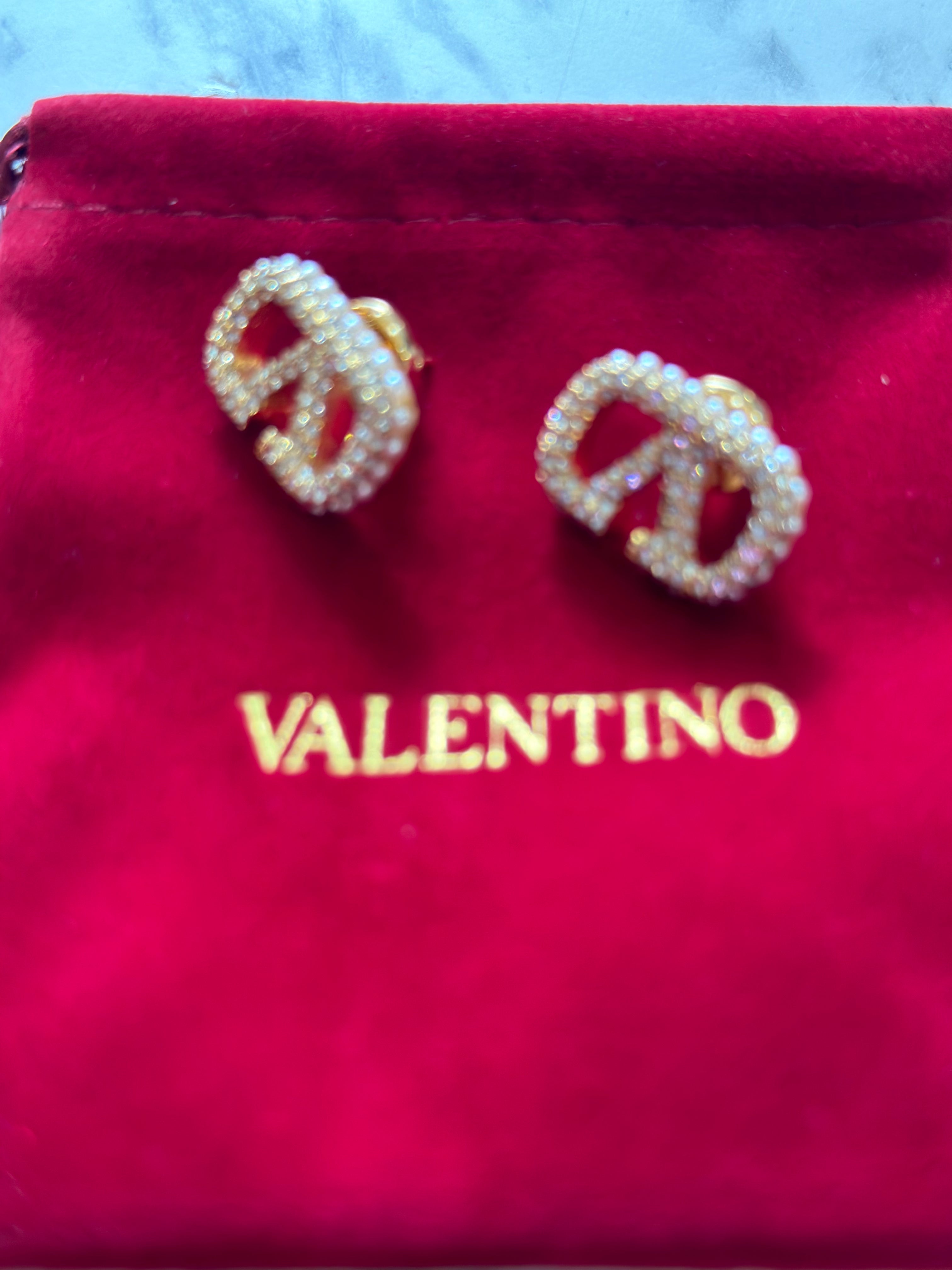 Aretes valentino