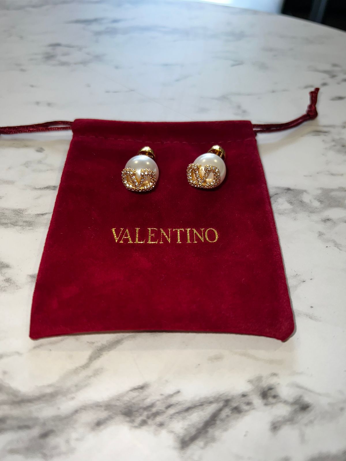 Aretes valentino