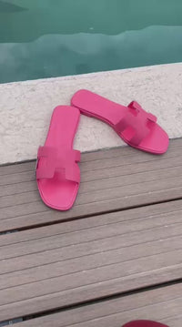 Sandalias rosa