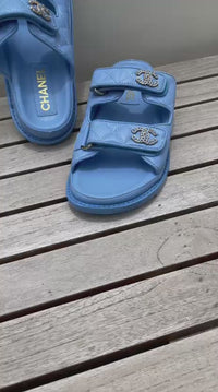 Sandalias azul