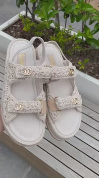 Sandalias camel