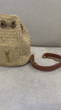 Bolso tejido YSL