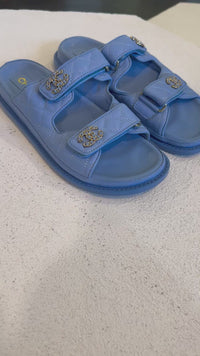 Sandalias azul