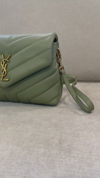 Bolso YSL verde PIST