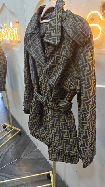 Chaqueta café