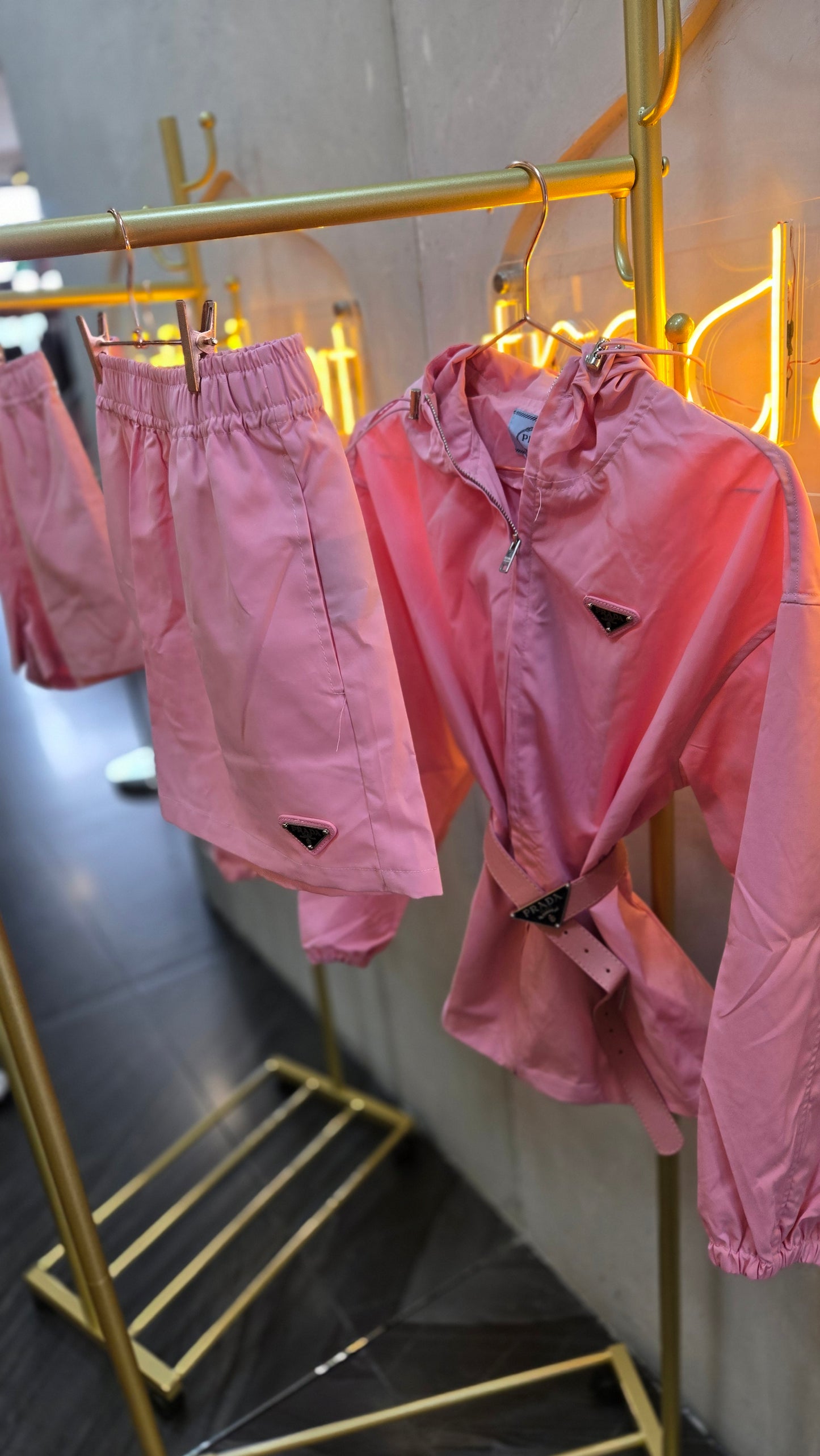 Set prada rosa