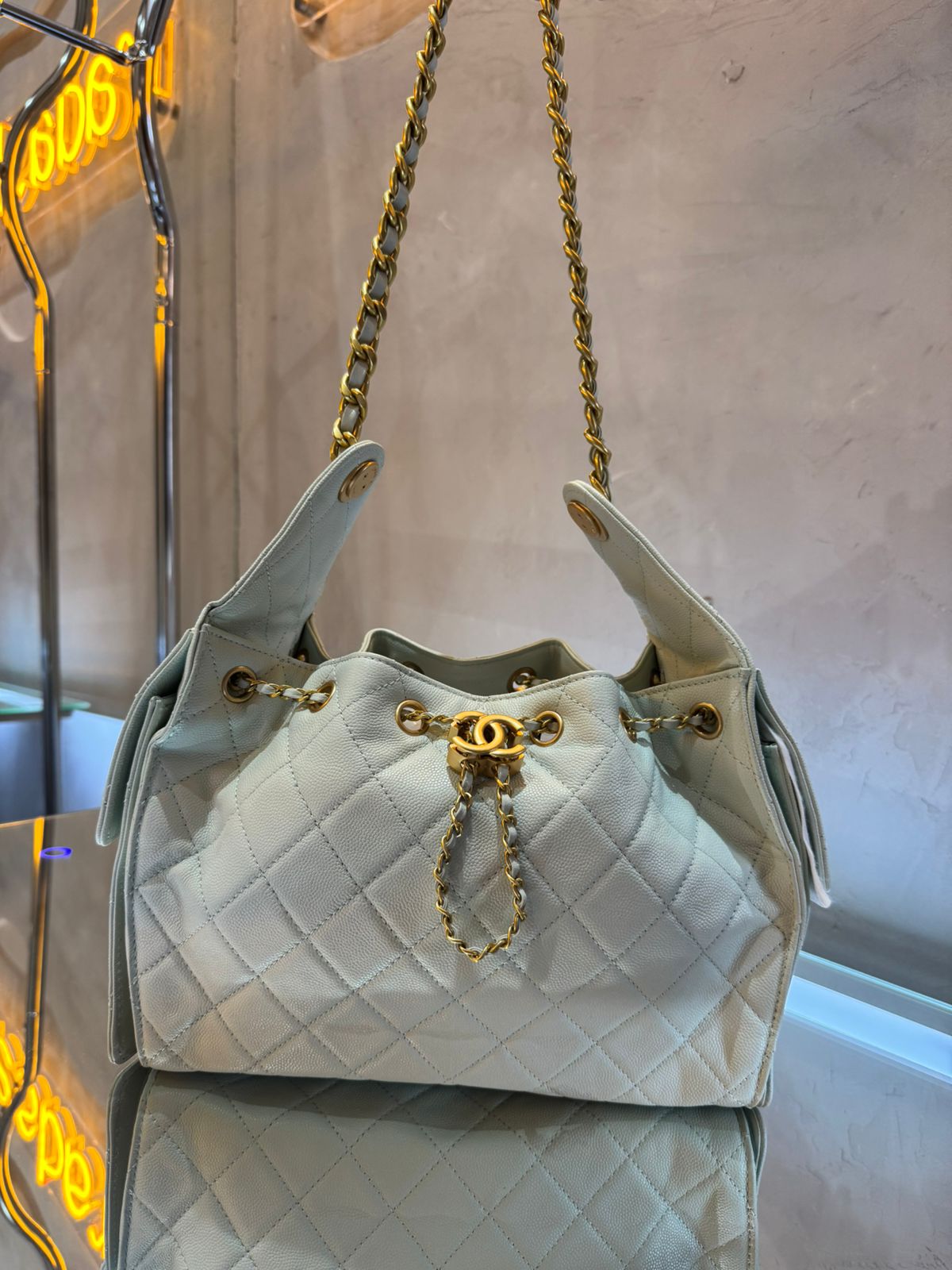 Bolsa azul