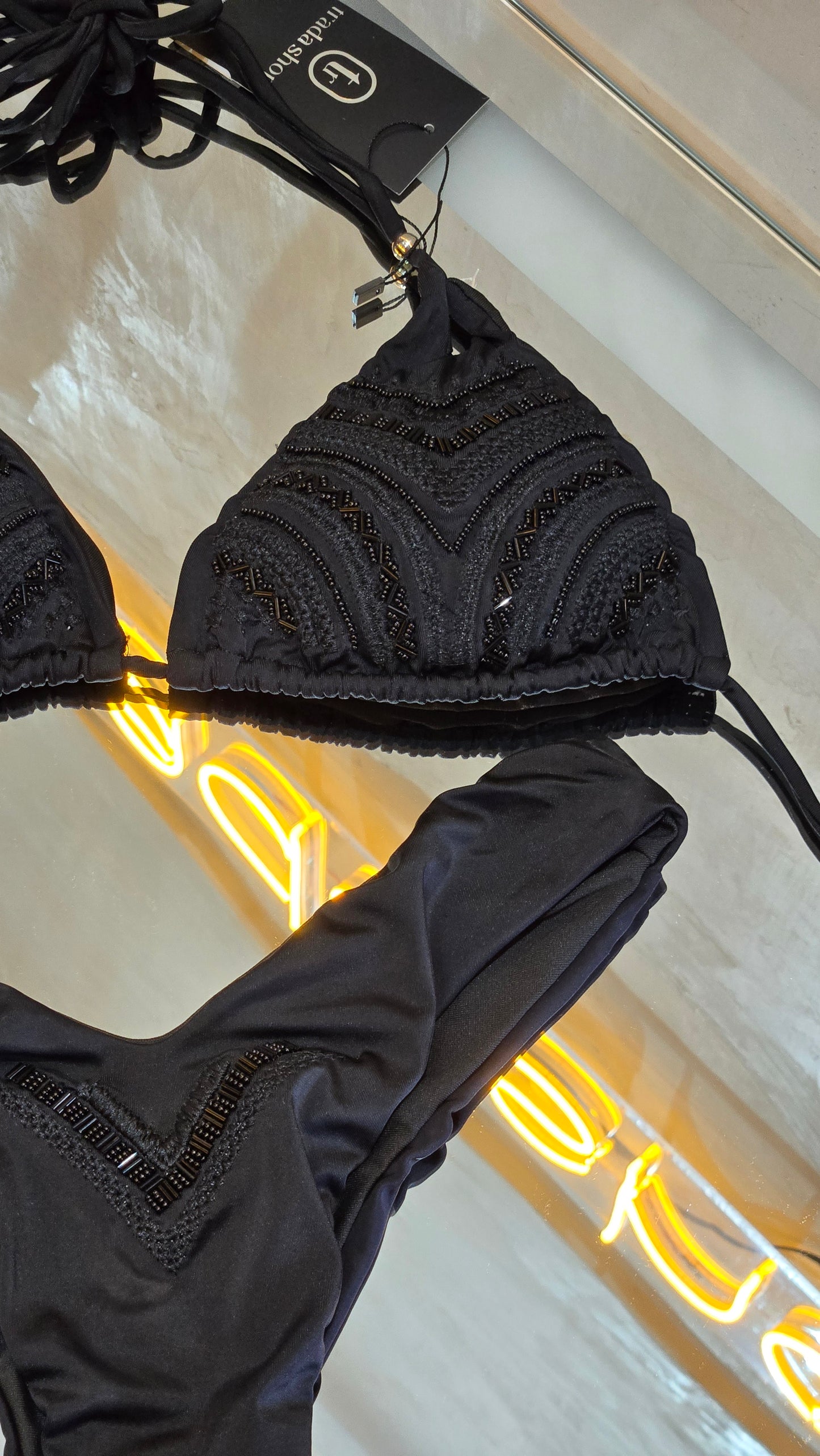Traje de baño negro