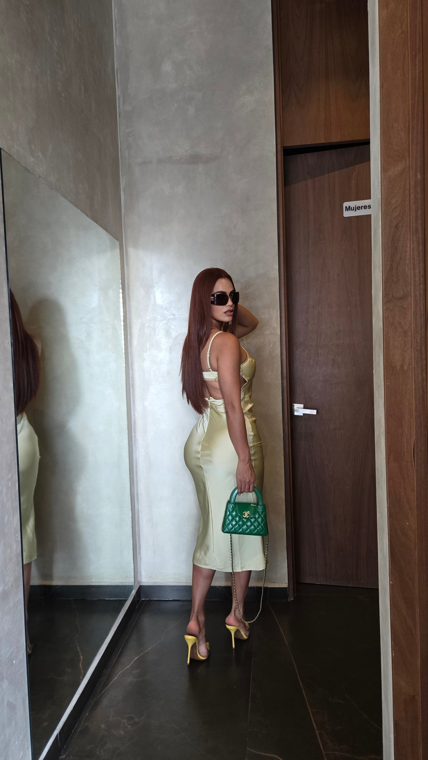 Vestido satin