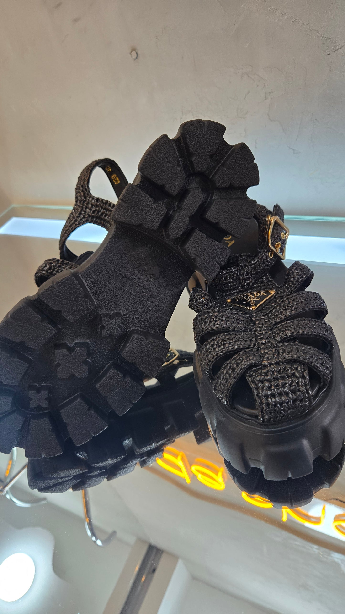 Sandalias negra