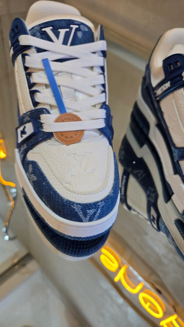 Tenis mezclilla