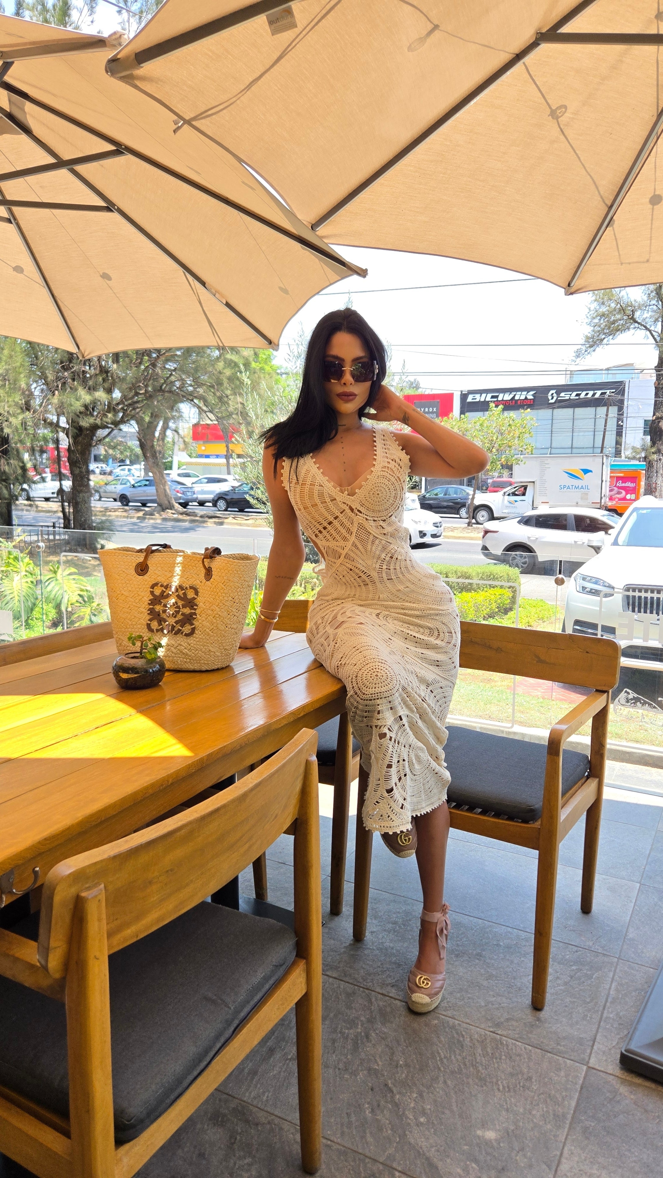 Vestido corchet