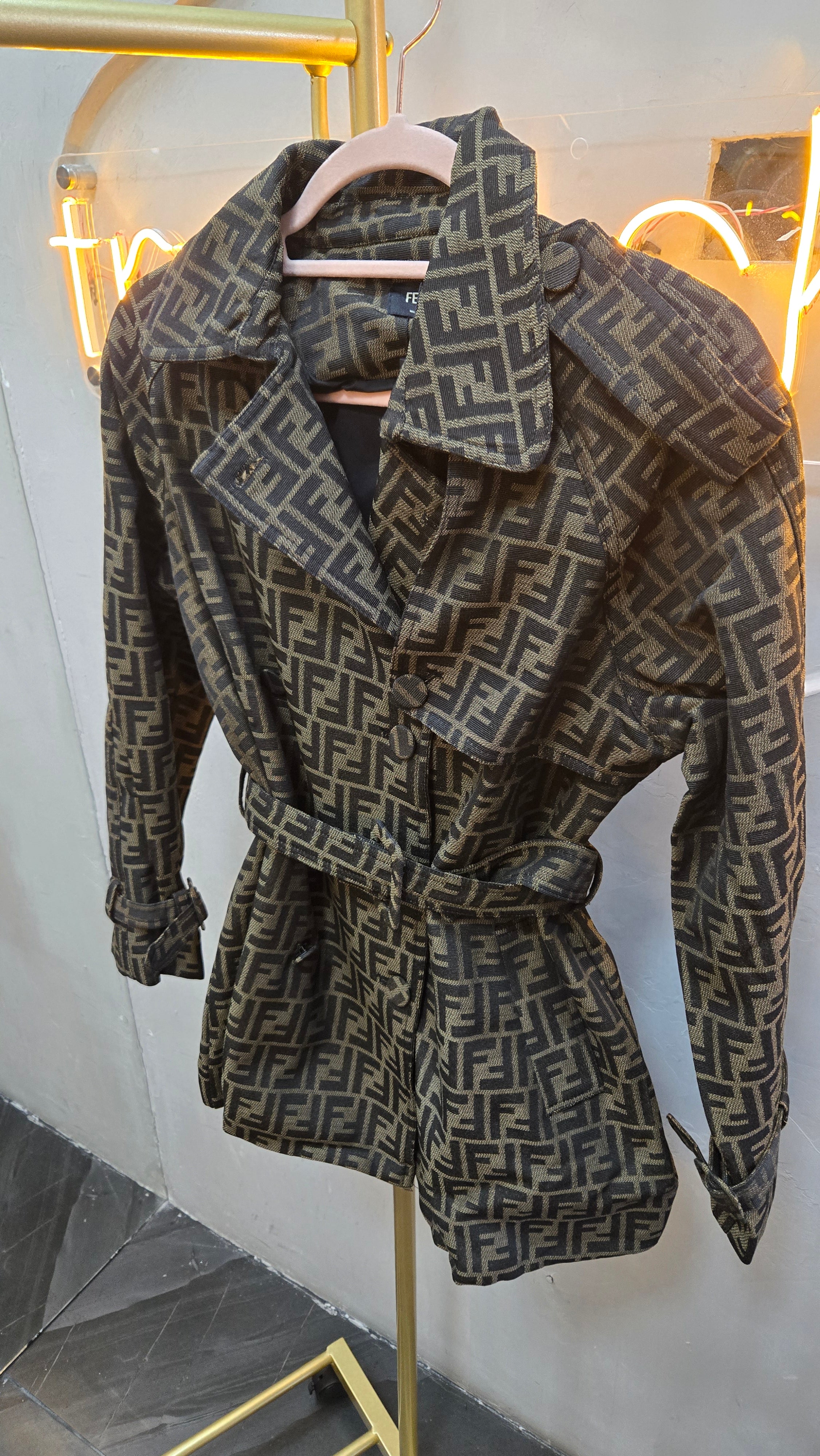 Chaqueta café
