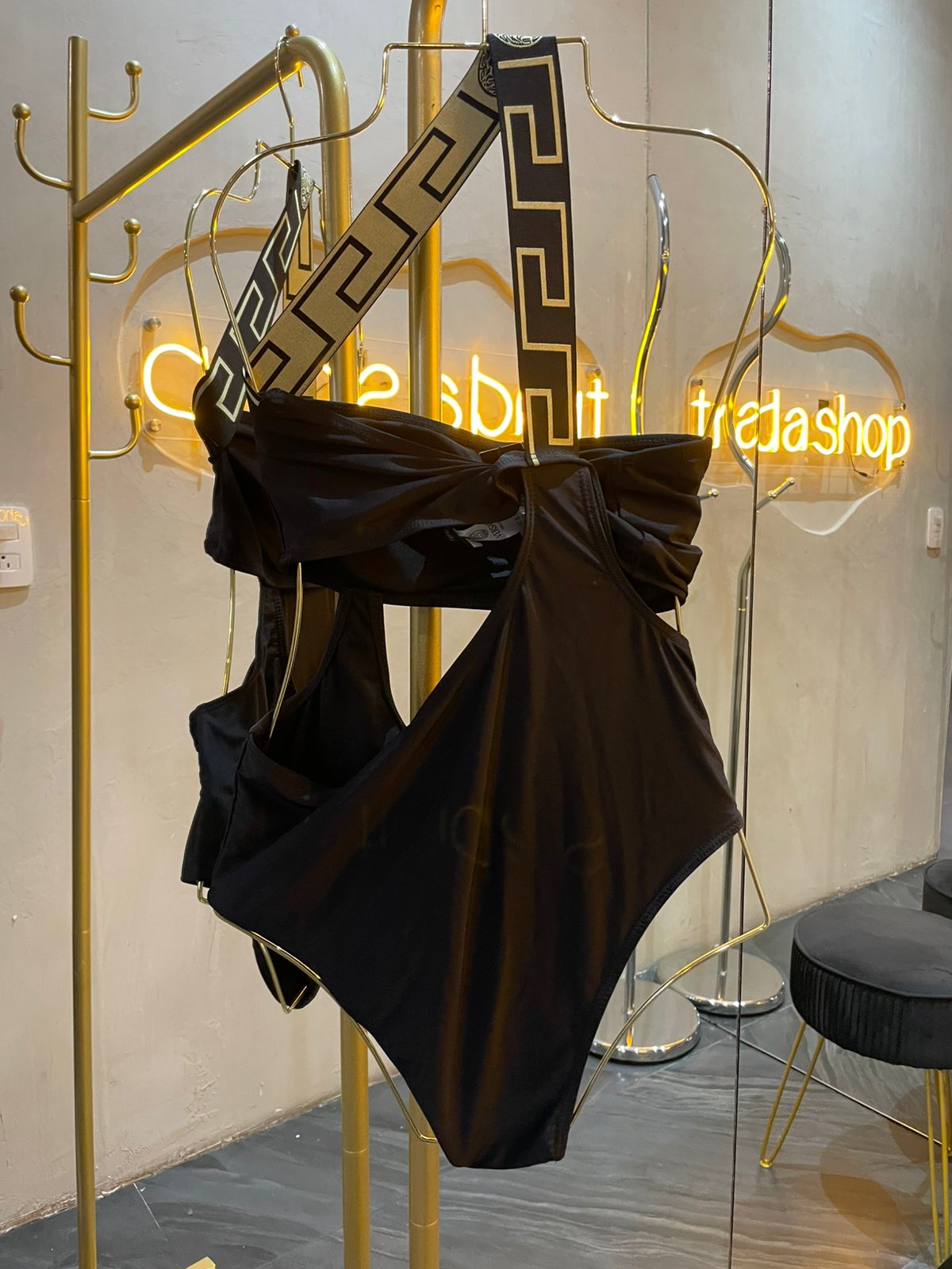 Traje de baño negro