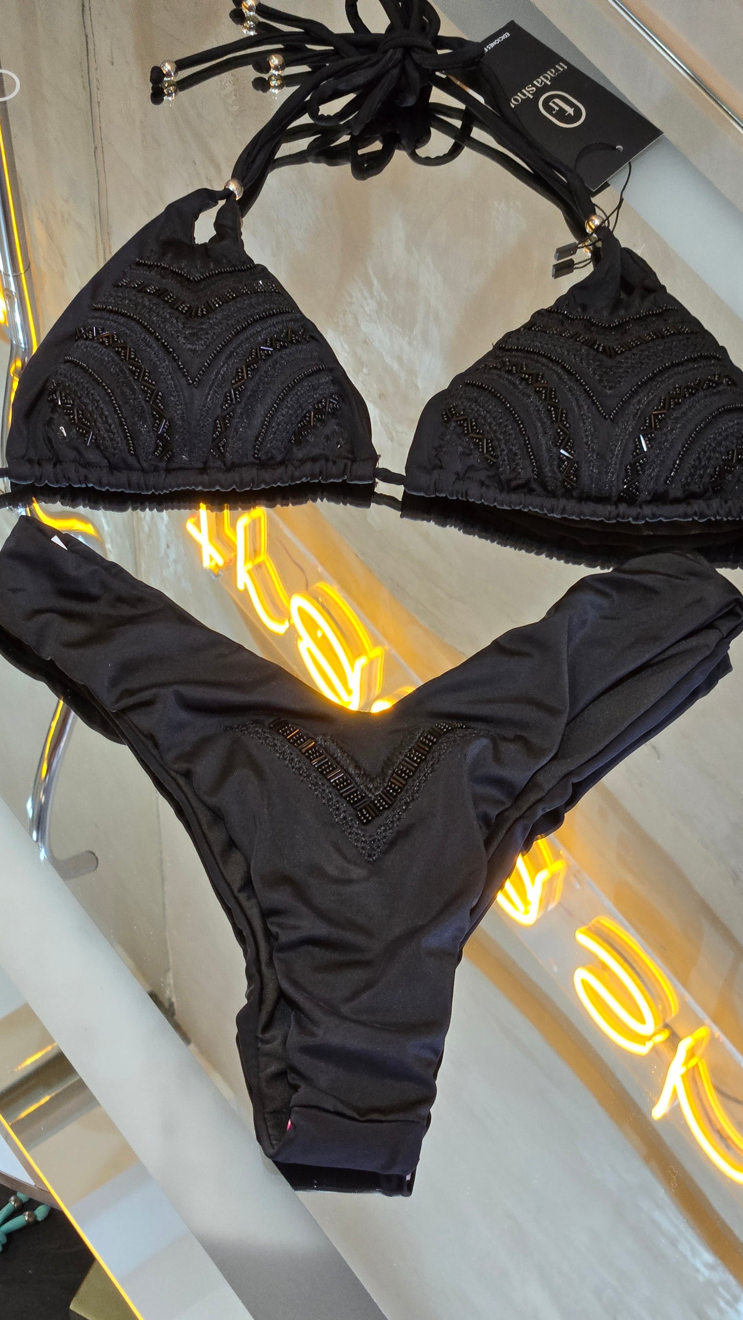 Traje de baño negro