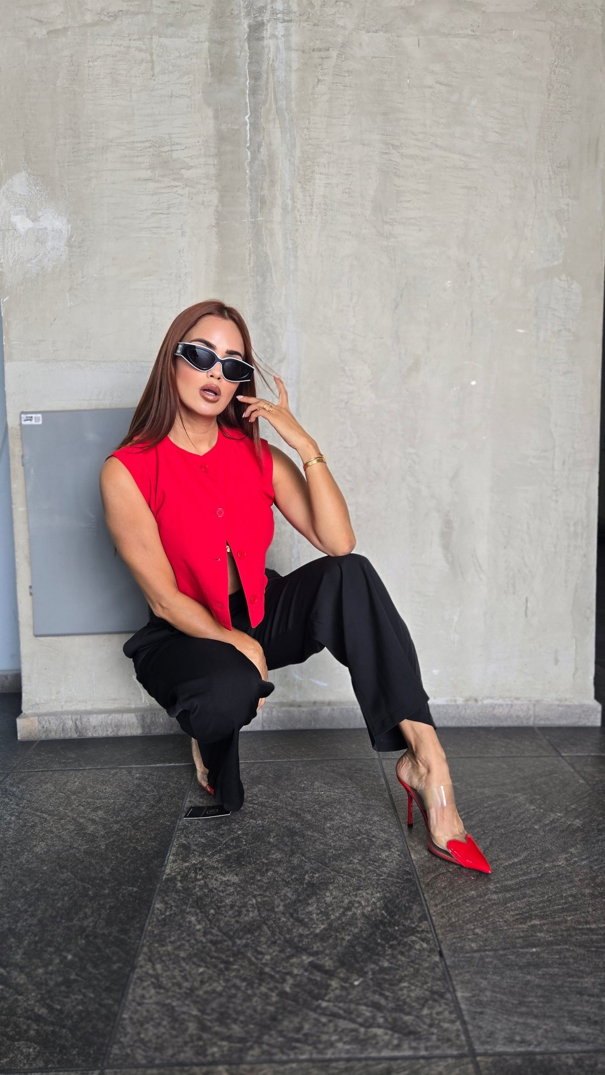 Chaleco rojo