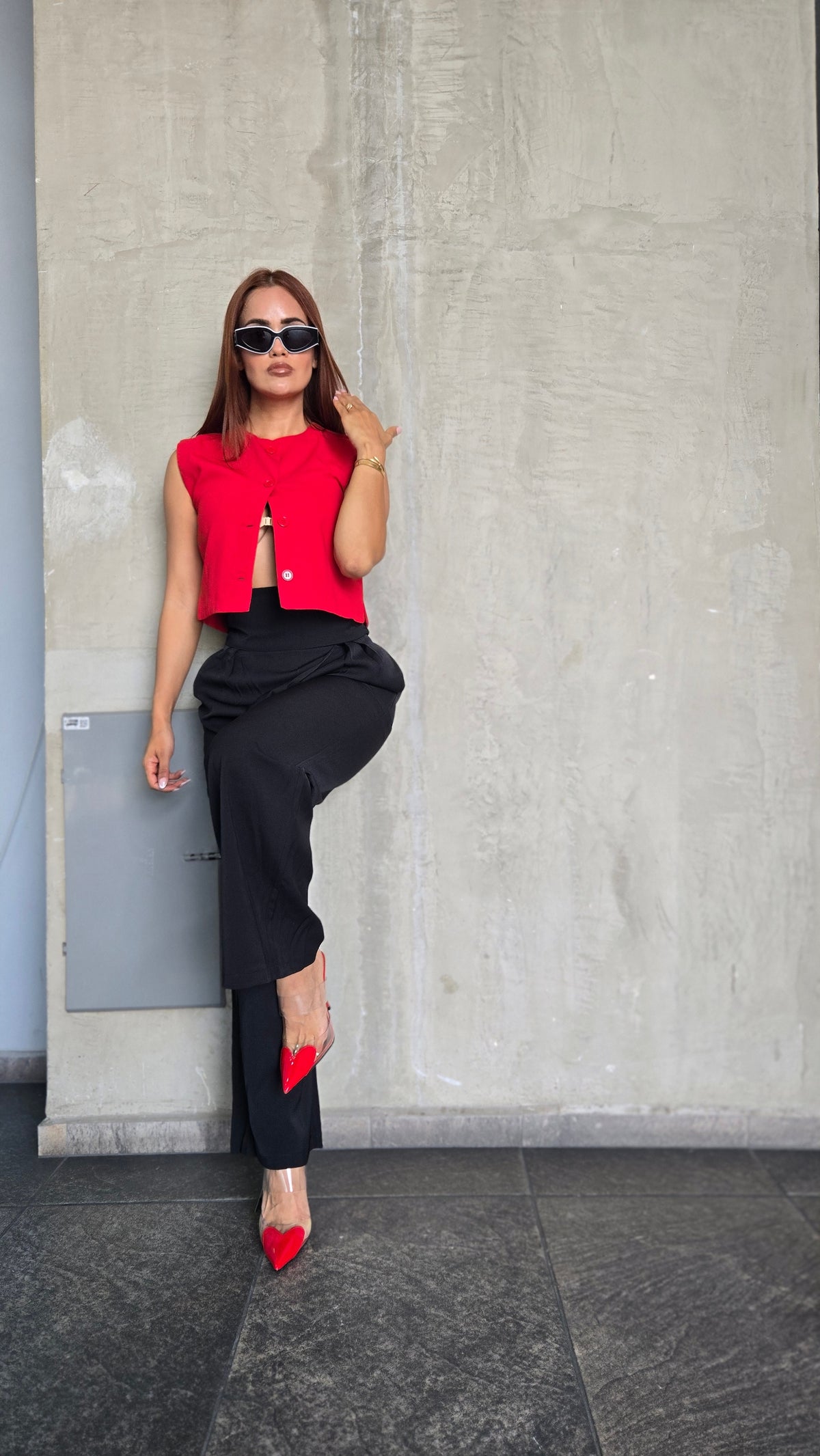 Chaleco rojo