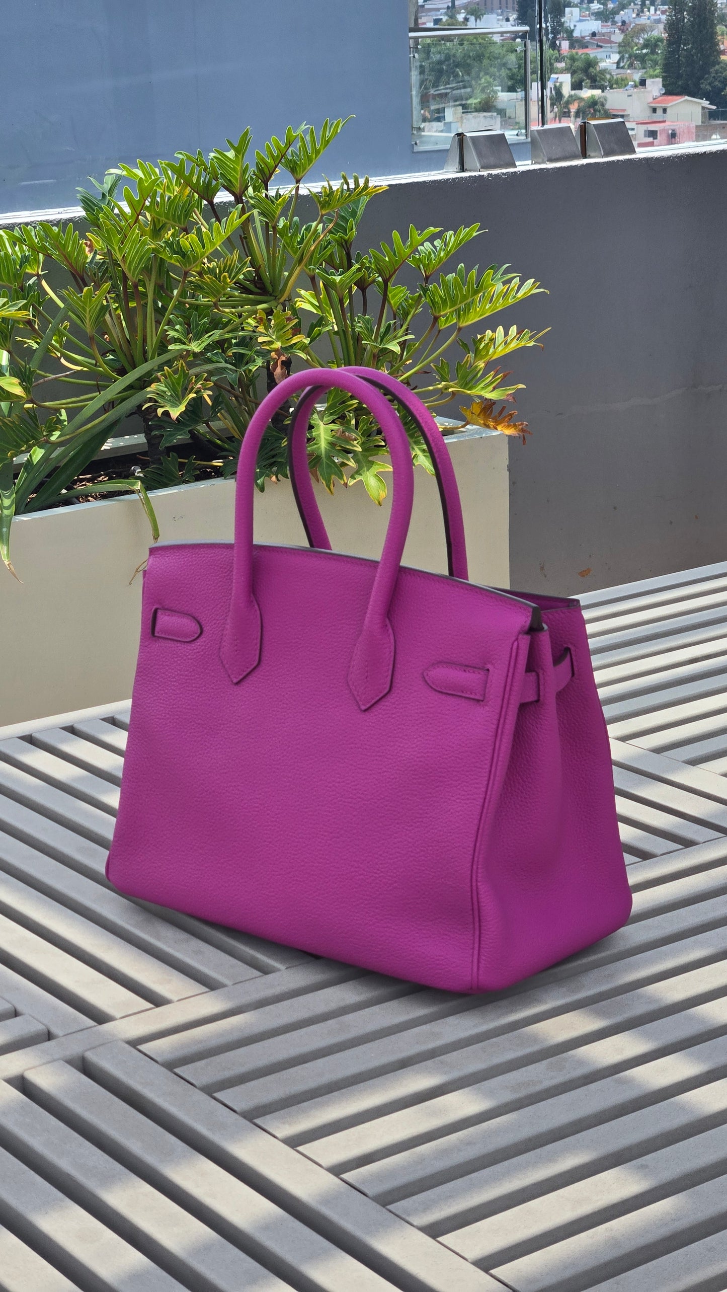 Bolsa lila