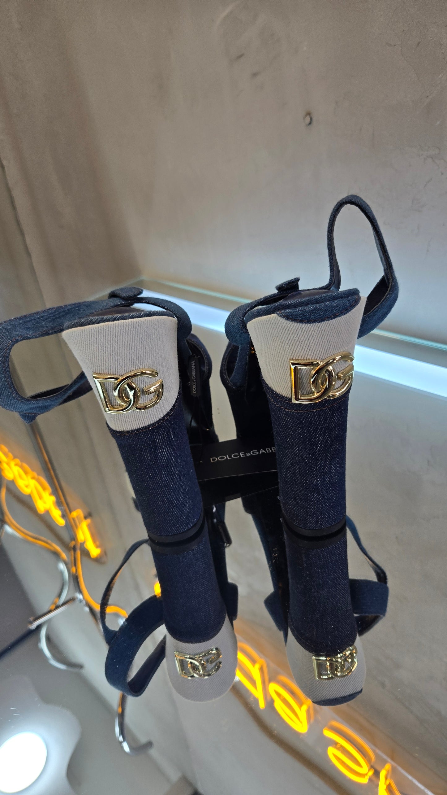 Zapatillas mezclilla