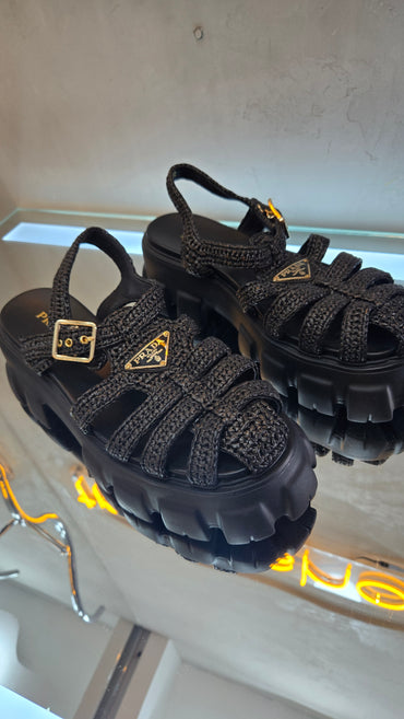 Sandalias negra