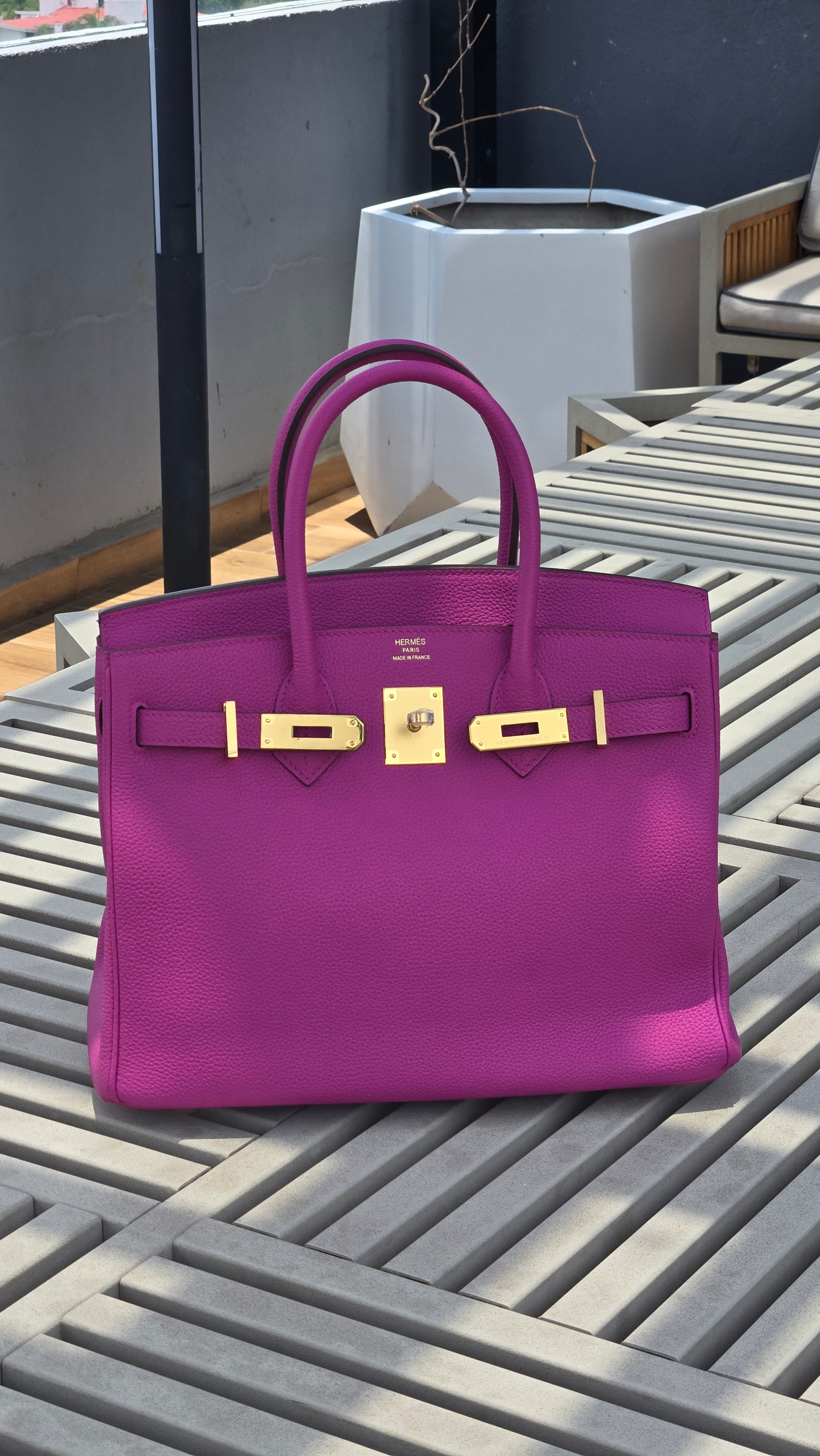 Bolsa lila