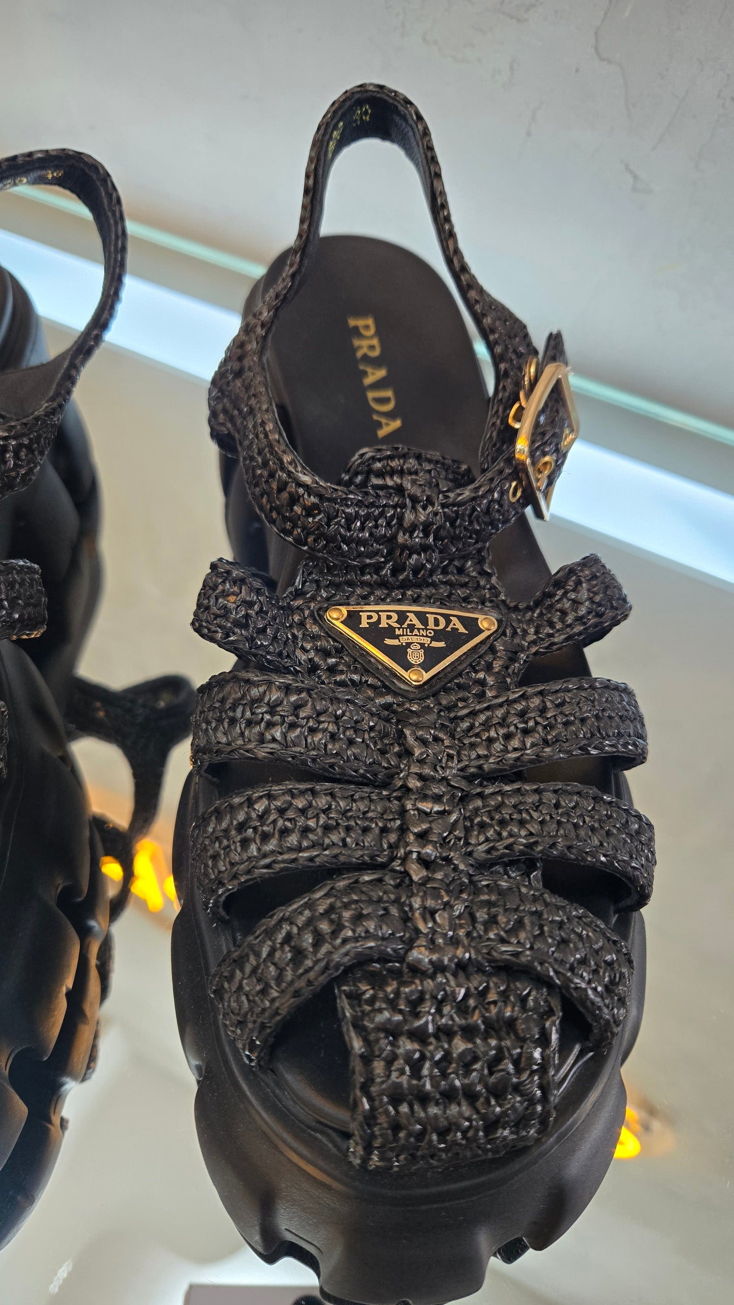 Sandalias negra