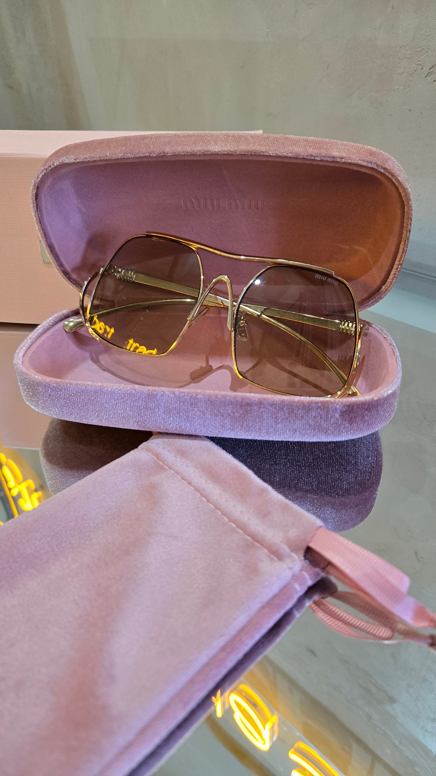 Lentes café